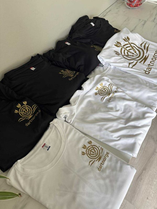 Dartnorge T-shirt Sort XL