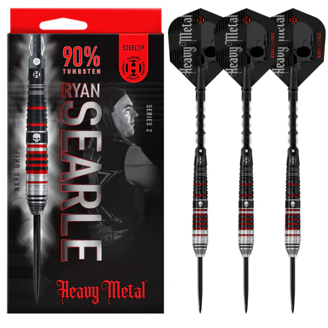 Hovedbilde Harrows Ryan Searle serie 2 90% Wolfram 26 grams stålspiss