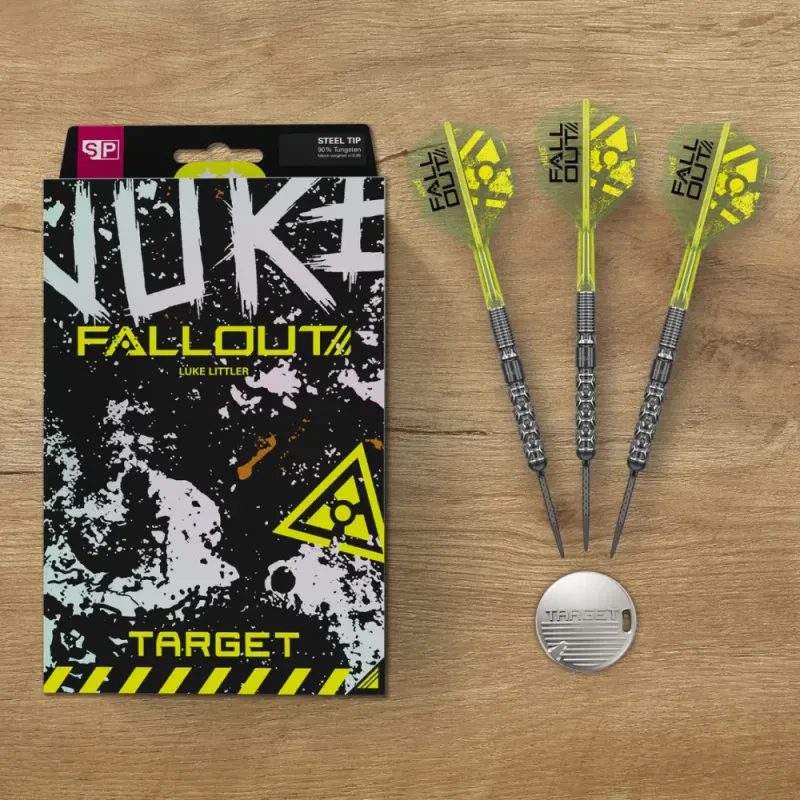 Target Luke Littler Fallout darts 90%tungsten swiis point